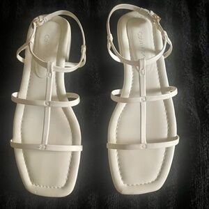 Calvin Klein strappy sandals size 8